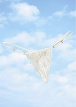 Load image into Gallery viewer, chiara butterfly g-string white