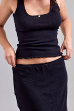 Load image into Gallery viewer, mary singlet black