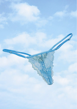 Load image into Gallery viewer, chiara butterfly g-string sky
