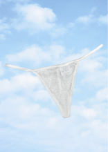 Load image into Gallery viewer, eva micro g-string white
